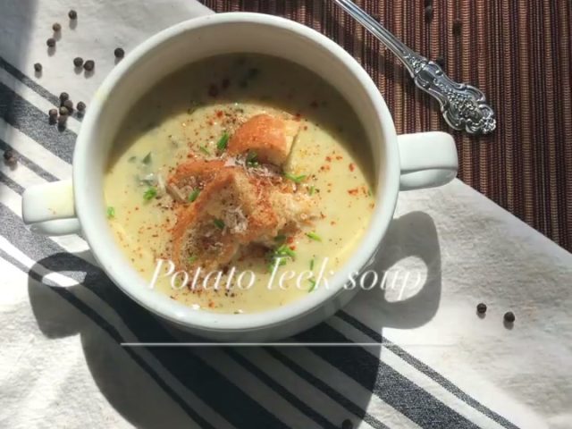 potato leek soup
