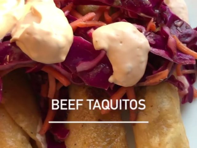 Beef Taquitos