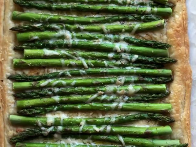 asparagus tart