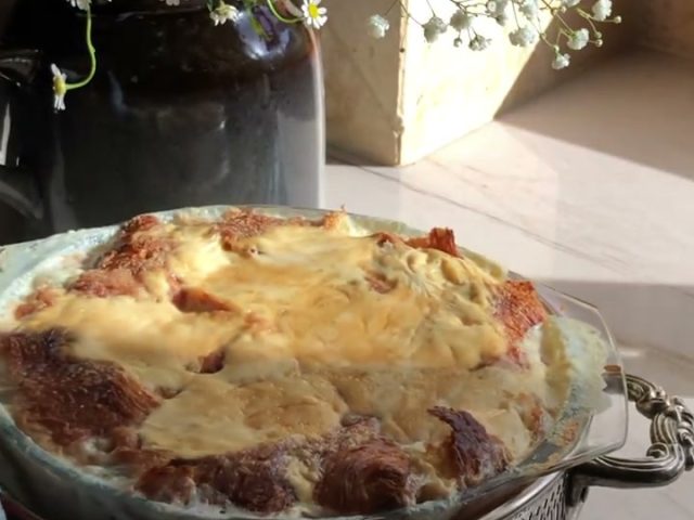croissant Om Ali ~ أم علي بالكرواسون