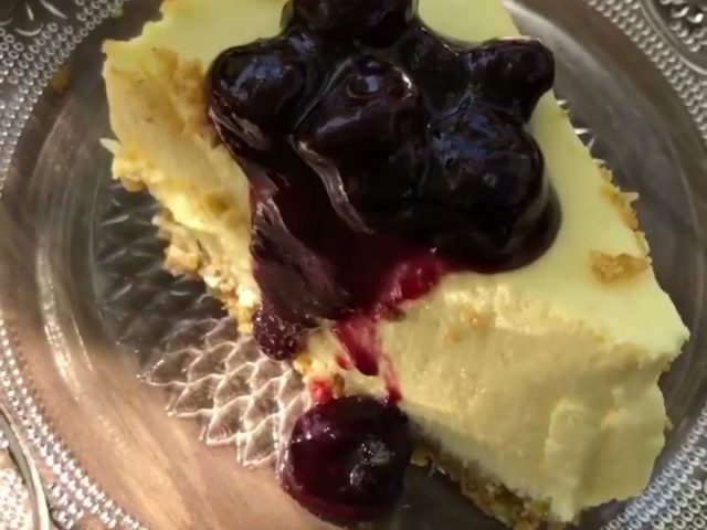 middle eastern no bake lemon cheese cake