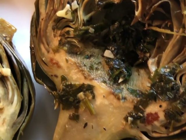 roasted artichoke