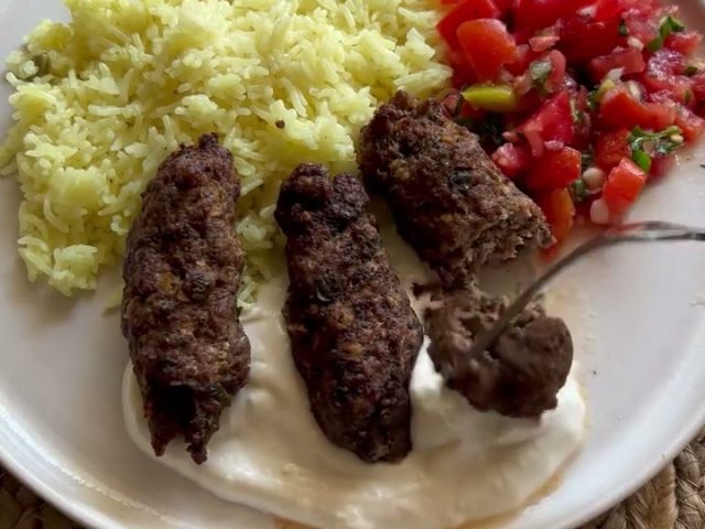 smoked kebab ~ كباب مدخن