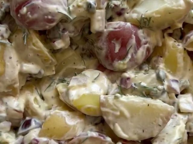 elevated potato salad