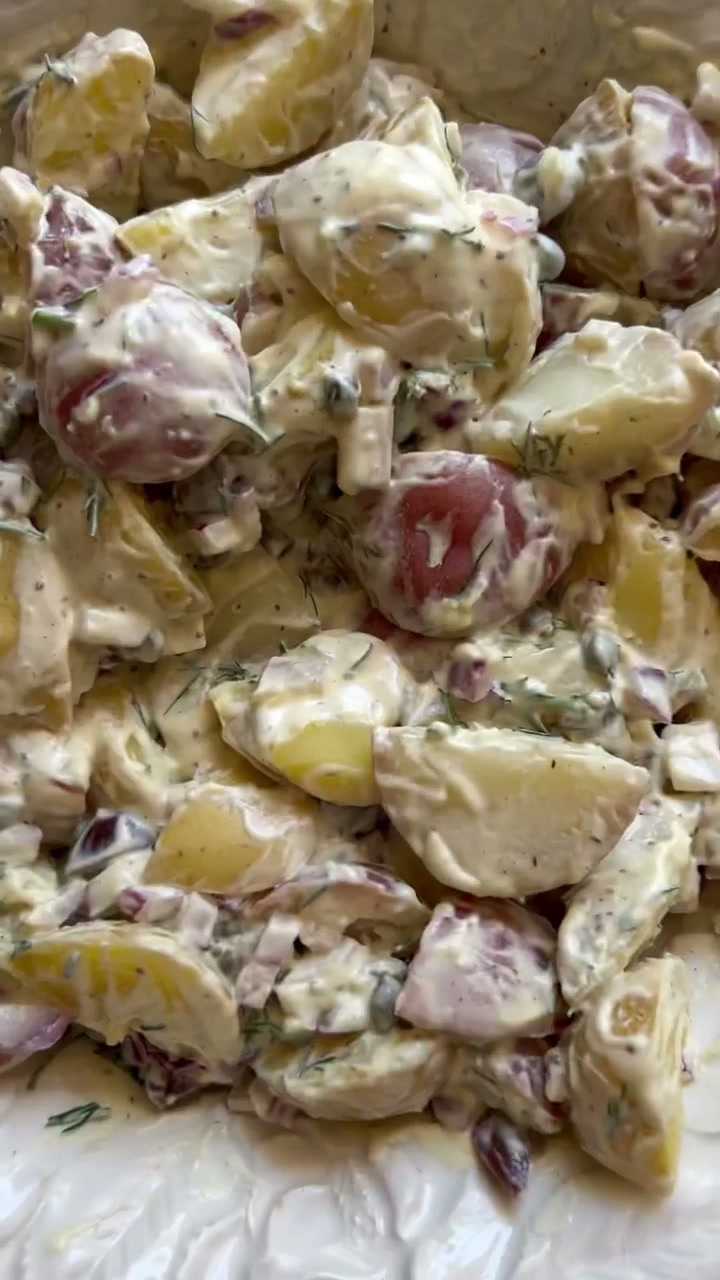 elevated potato salad