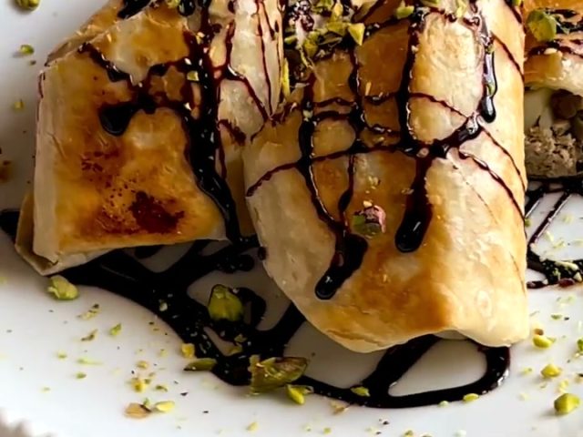 Mirvat’s halva wrap