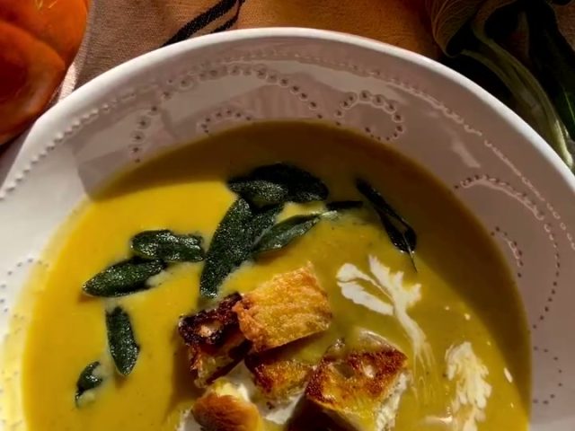 Roasted Pumpkin Soup
