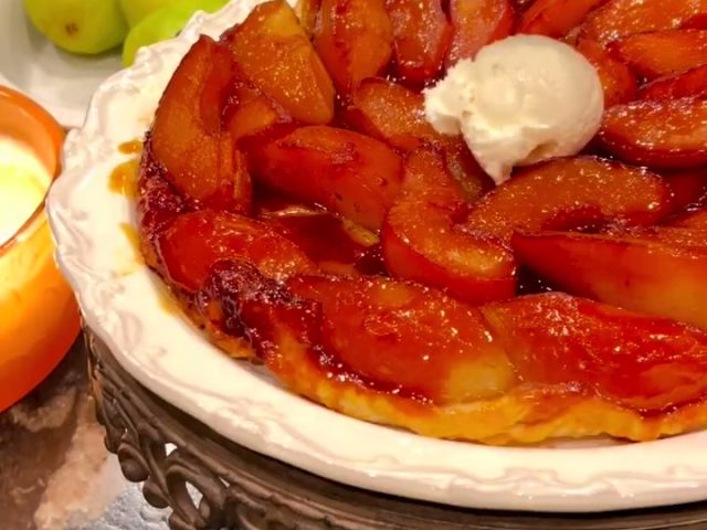 Pear Tarte Tatin