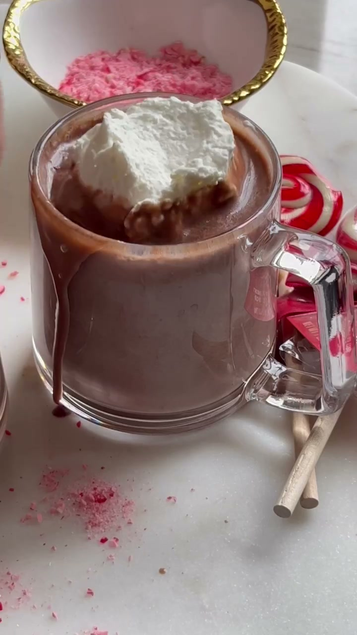 Peppermint hot cocoa