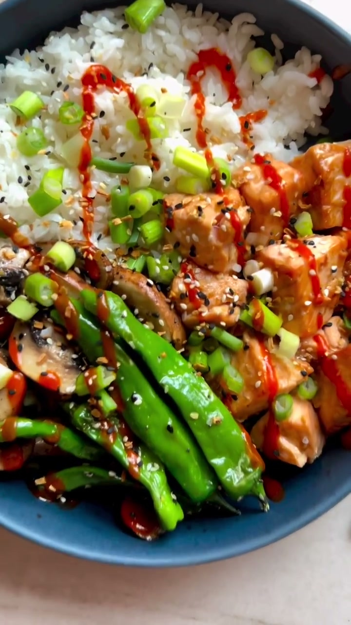 Citrus Miso Salmon Bowl