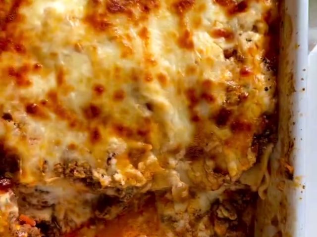 Meat Lasagna