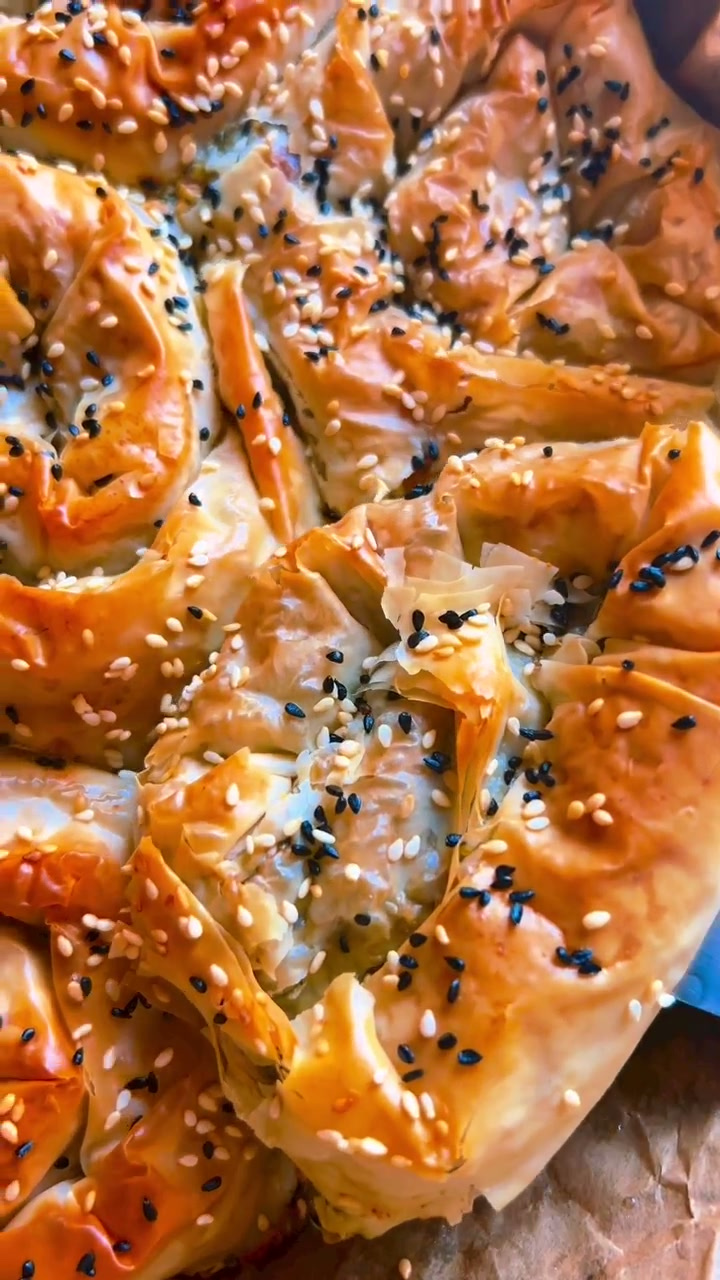 Feta spinach spirals