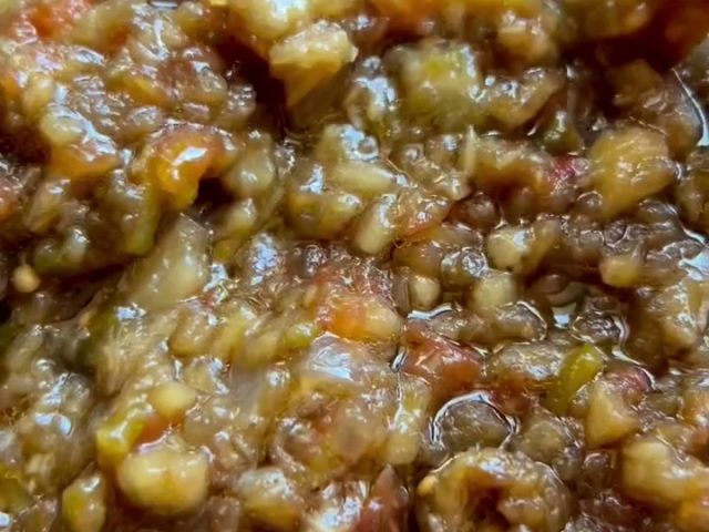 Roasted eggplant dip