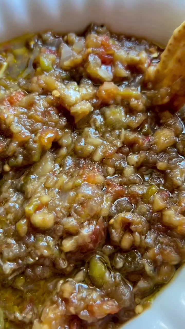 Roasted eggplant dip