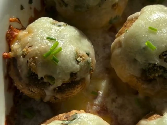 Stuffed mushrooms