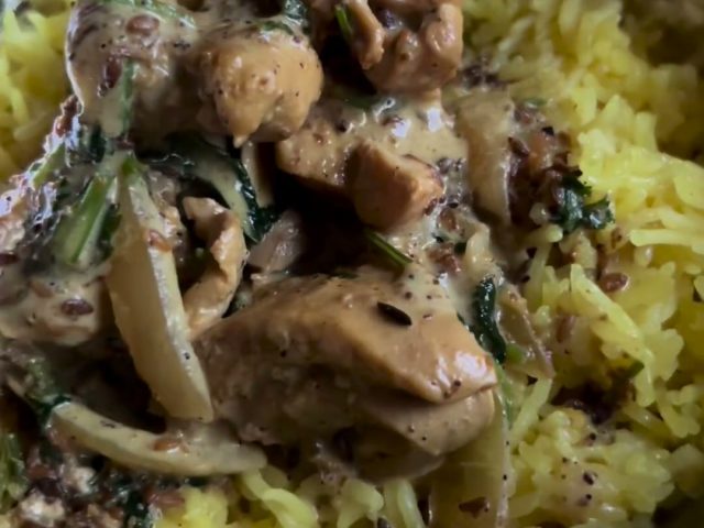 Balti chicken