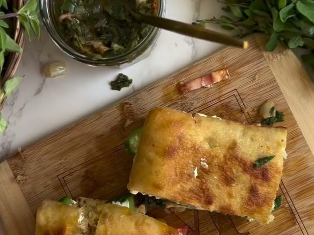 Grilled Halloumi with Oregano Tapenade