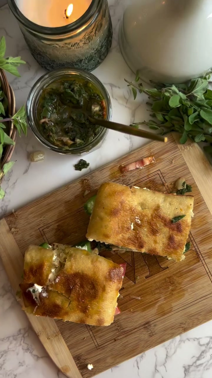 Grilled Halloumi with Oregano Tapenade