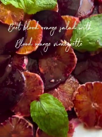 Beet and Blood Orange Salad