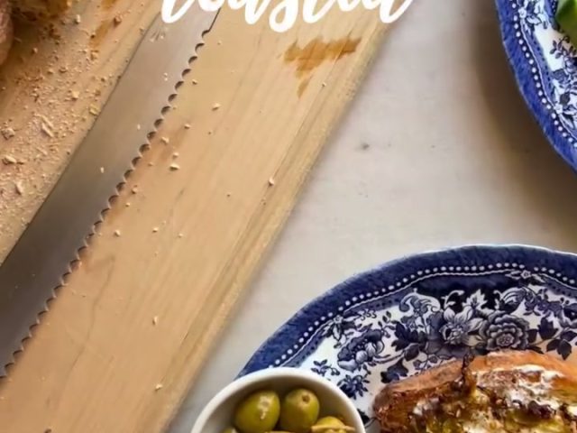 Shata Fried Egg and Labneh Toast