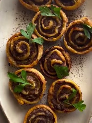 Puff pastry sheet and some ground beef