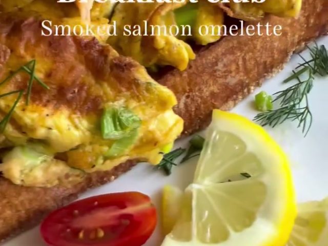 Smoked Salmon Omelette