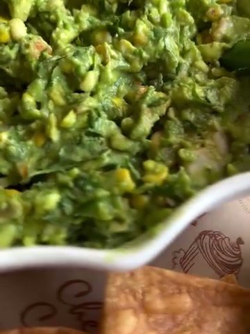 Roasted corn shrimp guacamole