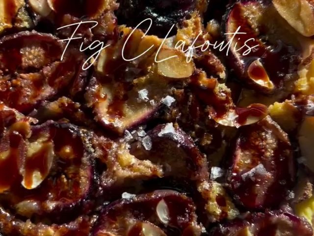 Fig Clafoutis