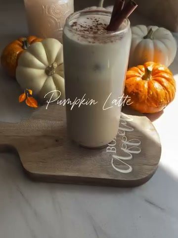 Pumpkin latte