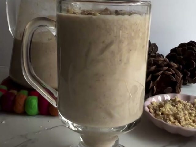 HOT SPICED DATE MILK DRINK