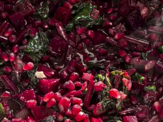 Sautéed Beet Greens