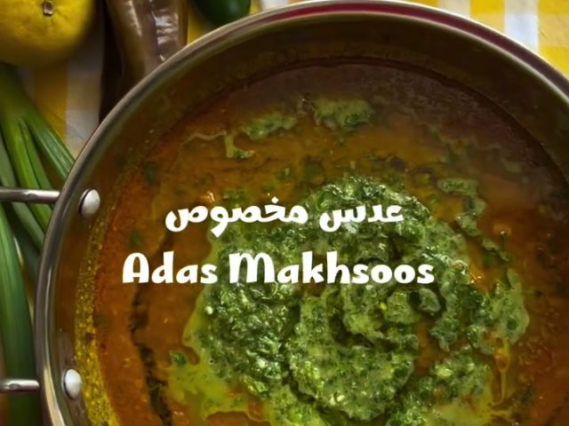 Yellow Lentils with Green Sauce