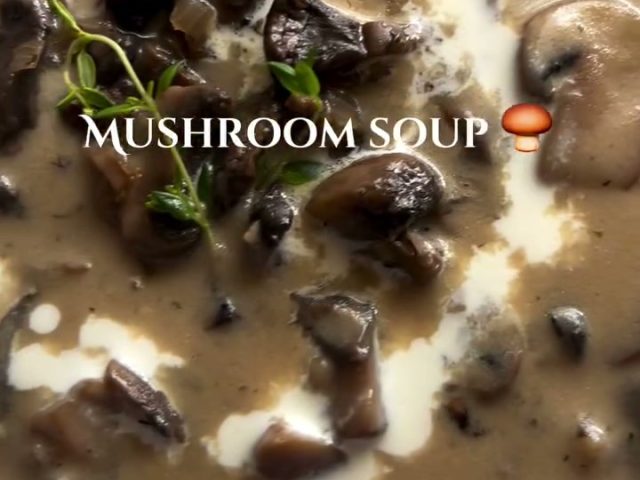 Mushroom soup