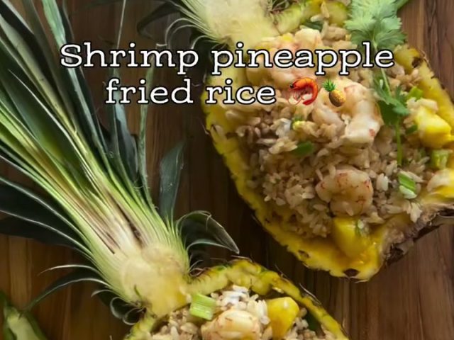 Shrimp Pineapple Fried Rice