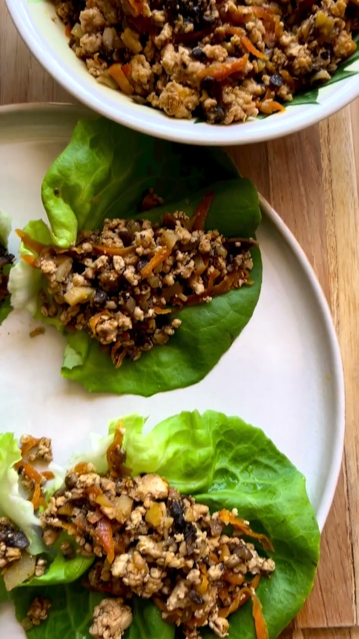 Asian Chicken Lettuce Wrap