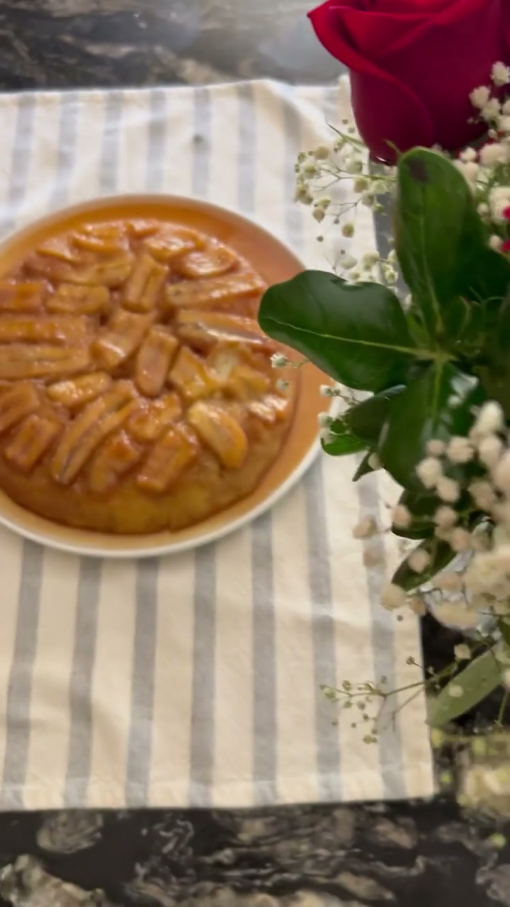 Banana Upside Down Cake