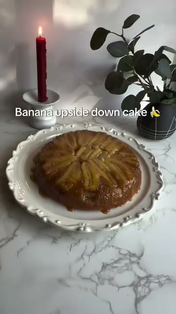 Banana Upside Down Cake