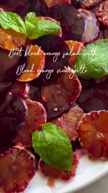 Beet and Blood Orange Salad