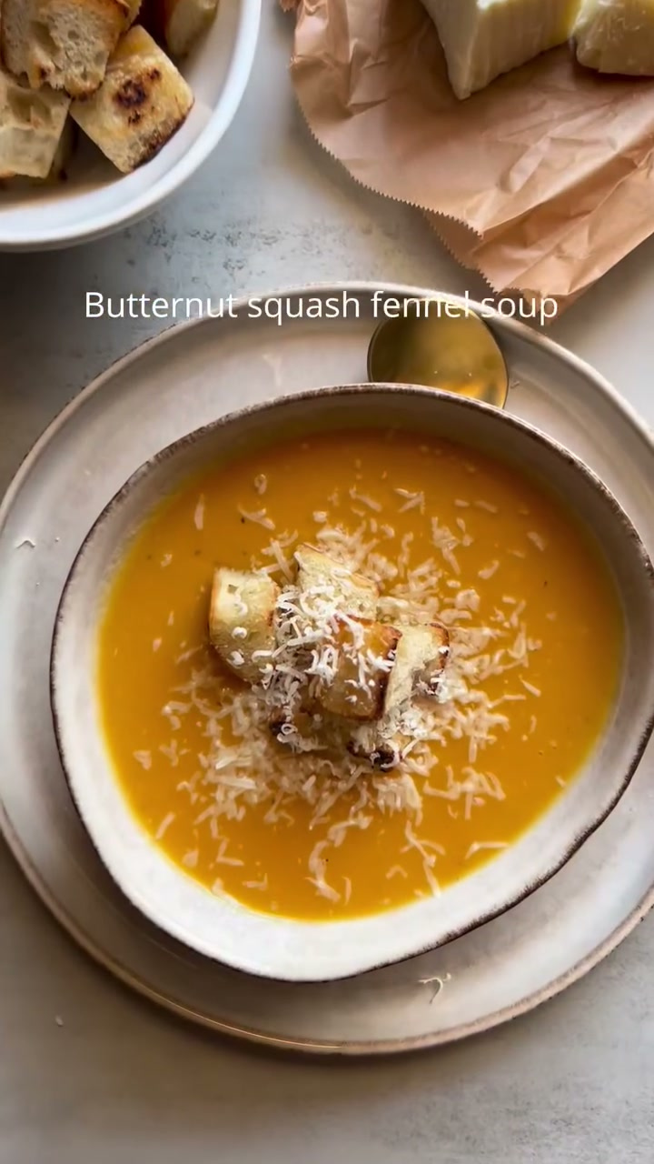 Butternut Squash Fennel Soup