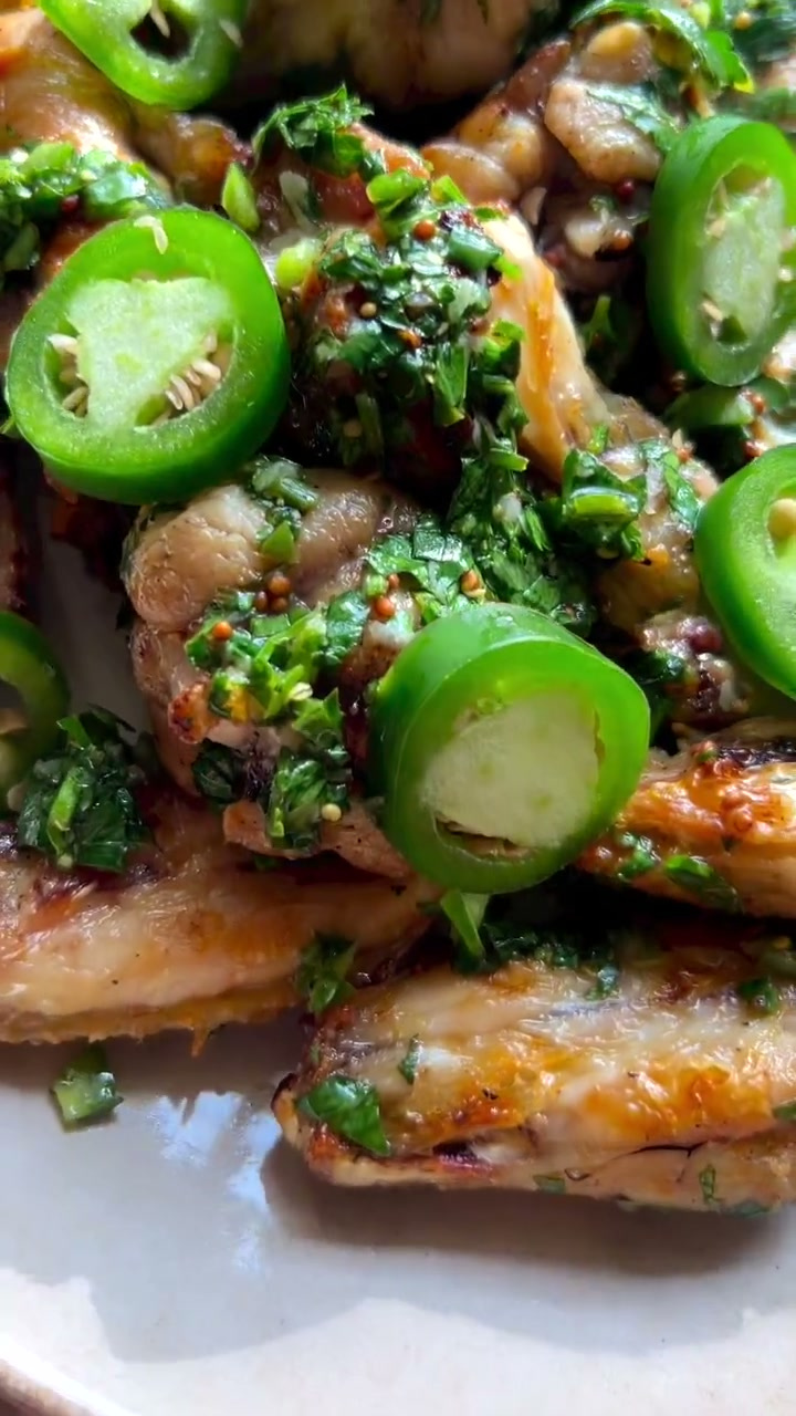 Chimichurri Chicken Wings