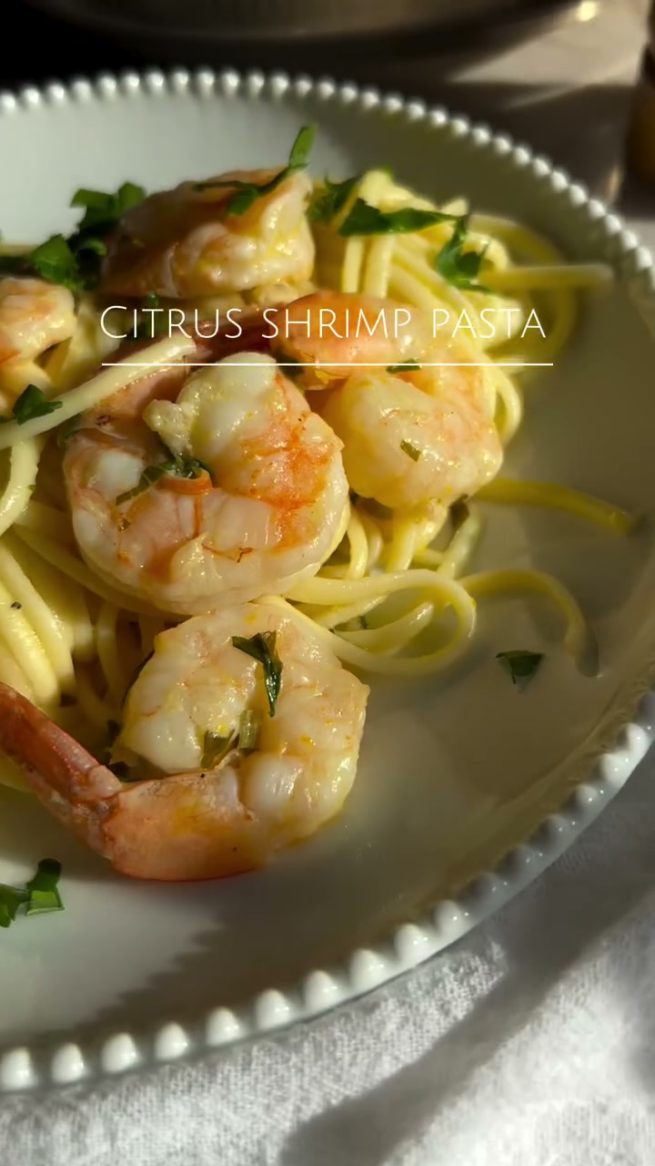 Citrus Shrimp Pasta