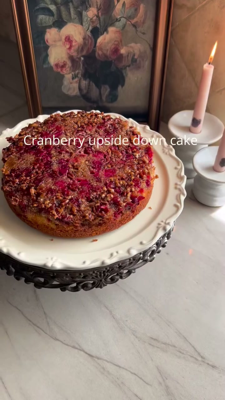 Cranberry Upside Down Cake