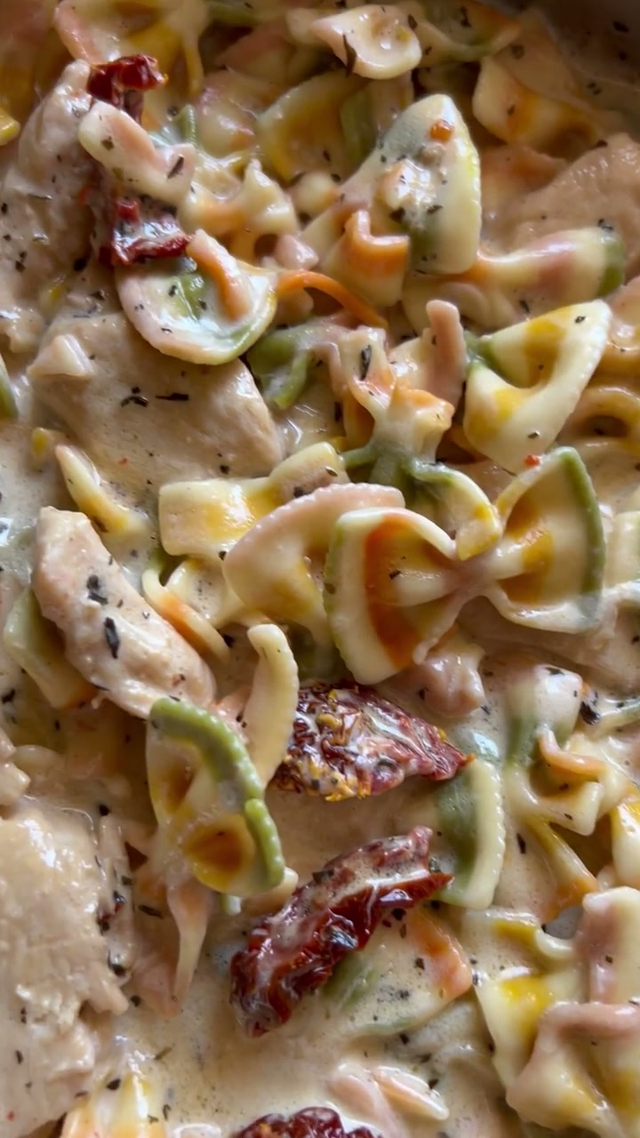 Creamy Chicken and Bow-Ties