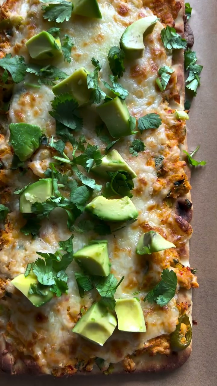 Firecracker Chicken Flatbread