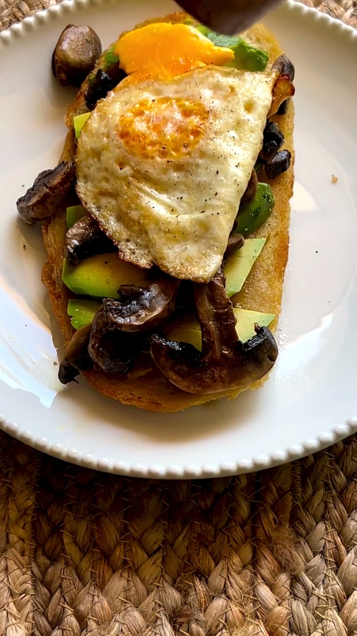 Garlic Confit Toast Idea