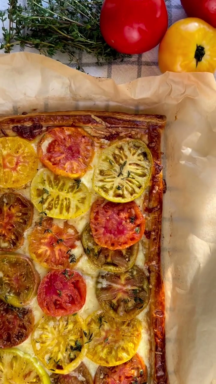 Heirloom Tomato Tart