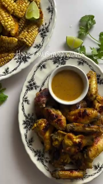 Honey Mustard Chicken Wings