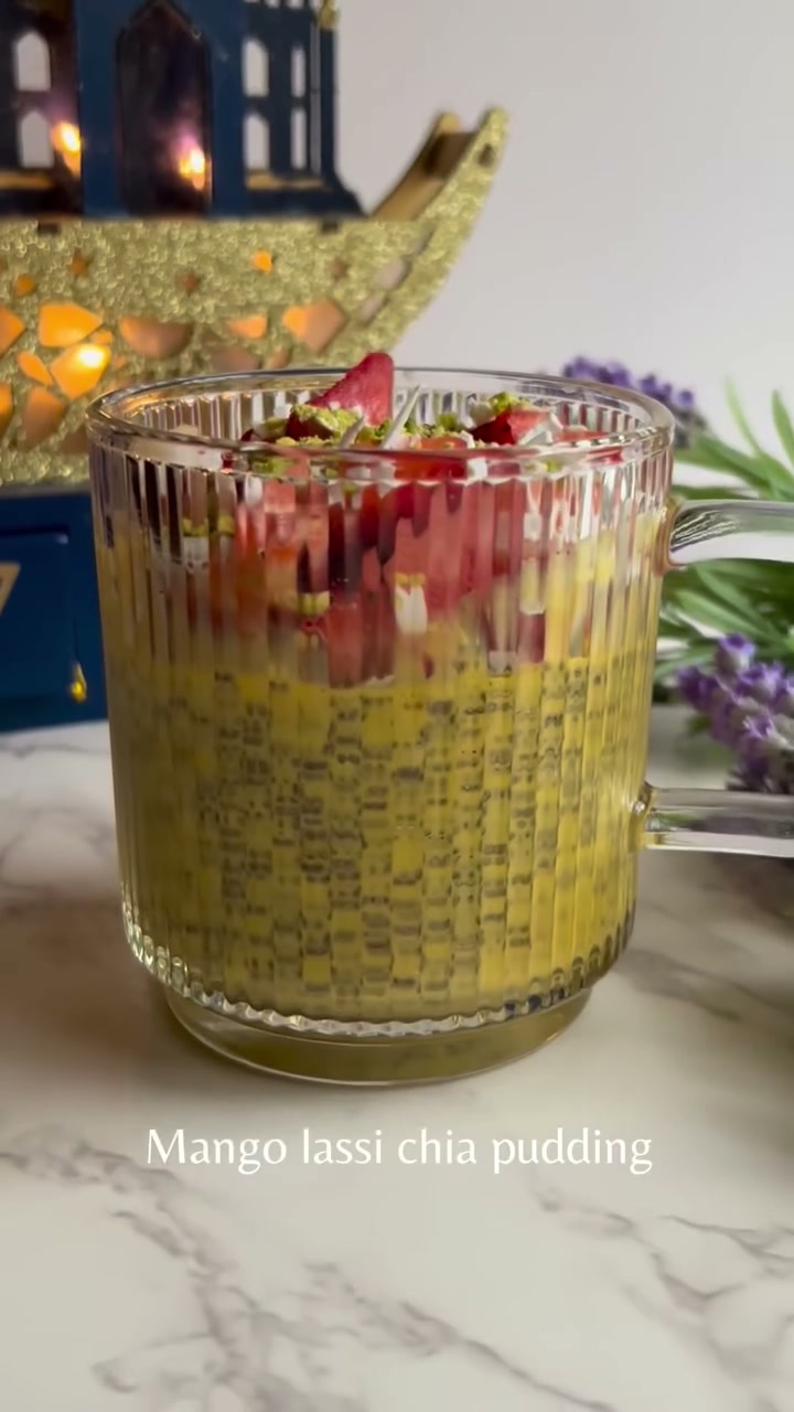 Mango Lassi Chia Pudding