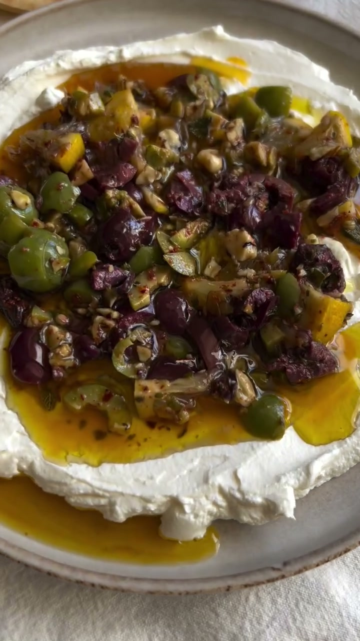 Middle Eastern Olive Walnut Tapenade