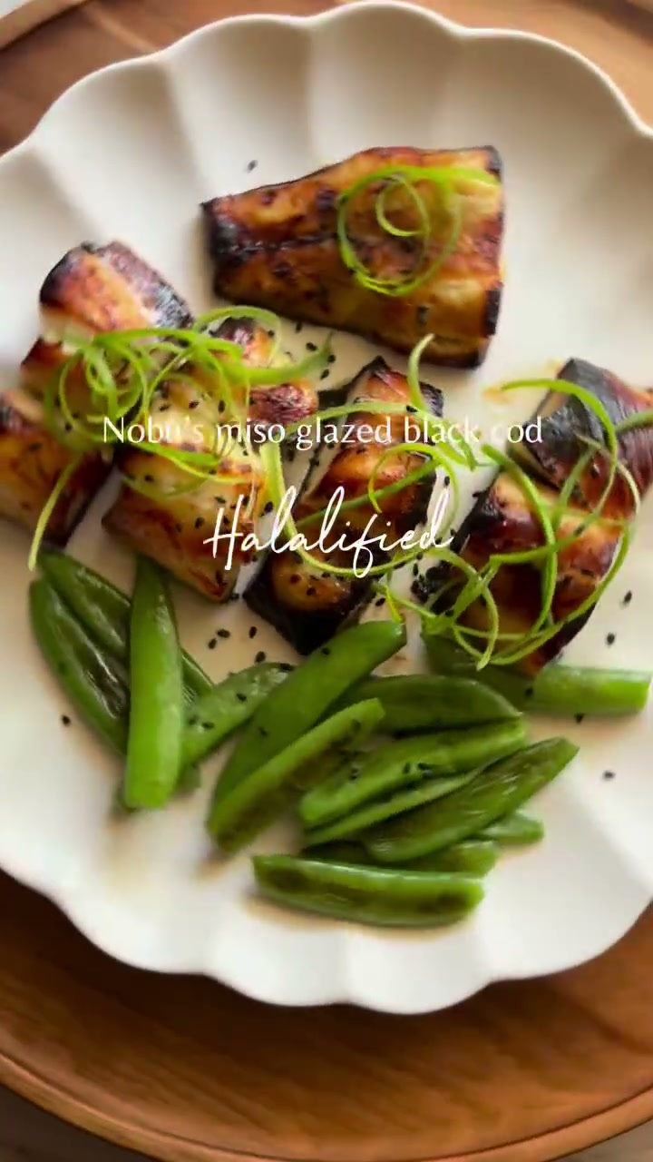 Miso Glazed Black Cod